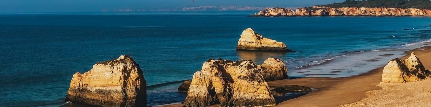 Praia no algarve
